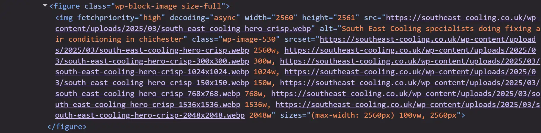 How to Reduce Your WordPress Website Size: The Complete Performance Guide 10 | Webhive Digital Image scrset generated by WordPress example
