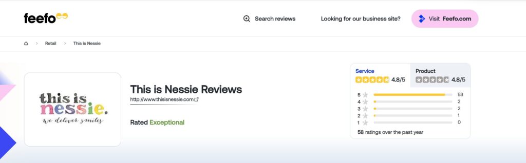 7 Best Free Online Reputation Management Tools for 2026 2 | Webhive Digital feefo review for this is Nessie